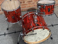 Sonor ProLite ‘322’ Drum Set In Fiery Red - 22/12/16”
