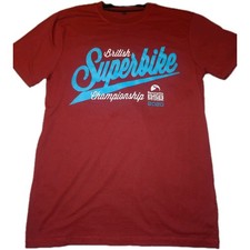 British Superbike 2020 BSB Cotton Graphic T-shirt  By Clinton Small BNWOT