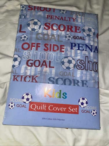 Football duvet quilt - quilt, cover