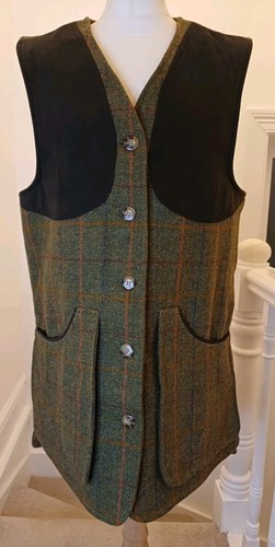 Alan paine tweed gilet size - tweed,