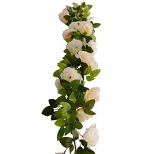 2 Silk 7 ft Artificial Rose
