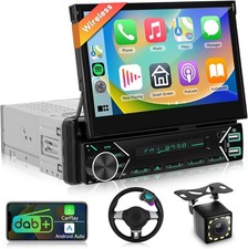 podofo DAB/DAB+ Single Din Car