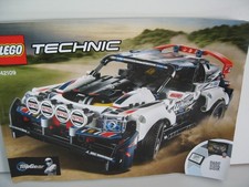 LEGO 42109 INSTRUCTIONS ONLY, INSTRUCTIONS FOR TECHNIC 42109 TOP GEAR RALLY CAR.