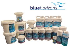 Blue Horizons Range - Swimming Pool Chemicals Sanitisers Balancers Cleaners