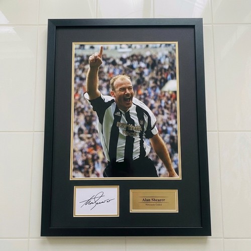 Alan shearer signed framed - &,