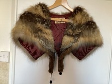 Vintage Fur Stole, Cape