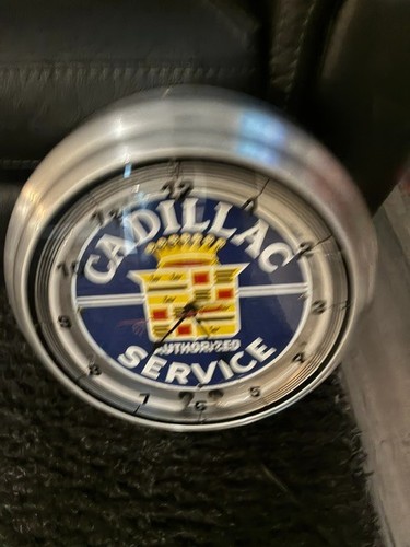 Vintage cadillac car neon - cadillac,