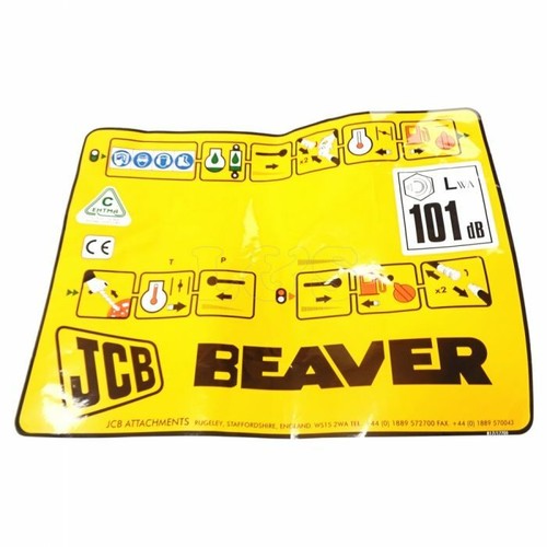 Decal fits jcb 13 - decal,