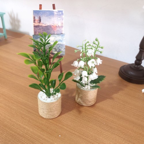 2pc potted plant scale - plant, 1/6