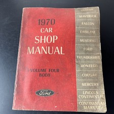 1970 Ford Car Shop Manual