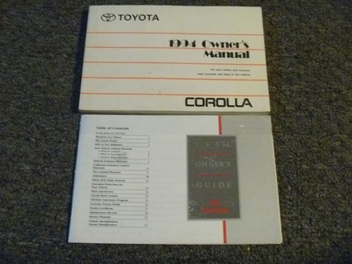 1994 toyota corolla sedan - corolla,