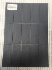 South Eastern Finecast FBS409G 4mm Embossed Plasticard Corrugated Iron Sheet 9x1