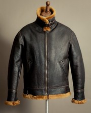 Vintage B-3 Sheepskin Bomber Flying Jacket USAAF - Medium (42)