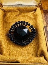Vintage Black Bead Mourning
