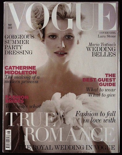 Vogue may 2011 lara - may, stone