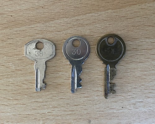 Vintage keys cheney numbers - vintage,