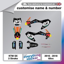 CUSTOM KTM MX Graphics Kit