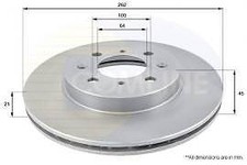 Honda Civic BRAKE DISC 262MM  ( Single ) CL-AND6077 check parts compatibility