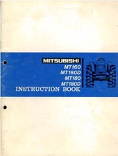 Mitsubishi Tractor MT160 MT160D MT180 MT180D Operators Manual