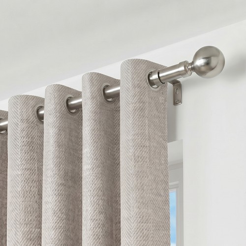Extendable curtain pole metal - curtain,