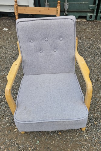 Arm chair grey - arm,