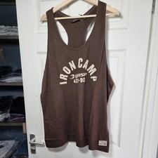 Gasp Throwback Tank Timber M