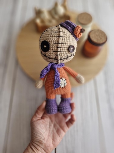 Handmade crochet sam doll - handmade,