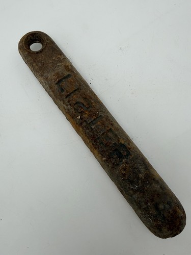 Vintage window sash weight - #4,