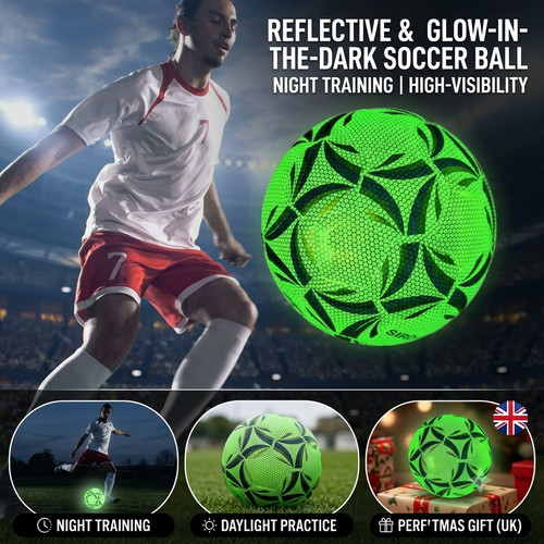 Reflective soccer ball - reflective,