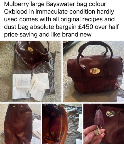 Mulberry bayswater large - mulberry,
