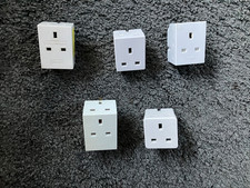 LOT OF 5 x VINTAGE  13A  WHITE