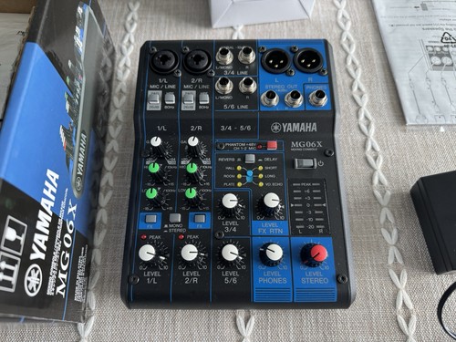 Yamaha mg06x channel desktop - mg06x, 6-channel