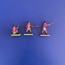Britains Deetail Napoleonic Waterloo Soldiers British x3 1/32