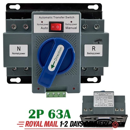 230v 63a dual - dual, power