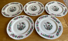 5 “Indian Tree” Salad plates