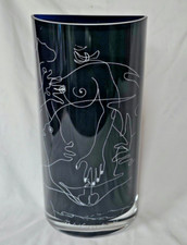 Finnish studio glass vase by