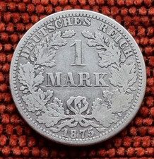 1873-1887 WILHELM I 1 Mark