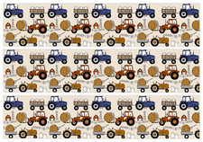 Tractor Farm Cake Topper