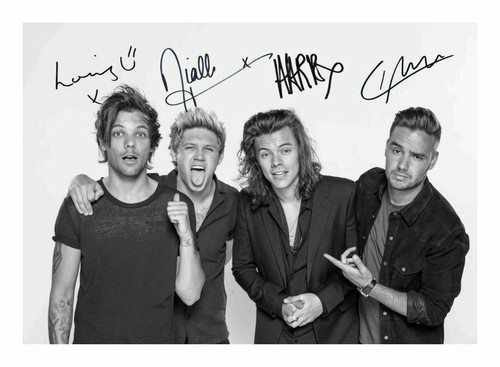 One direction autograph signed - one,