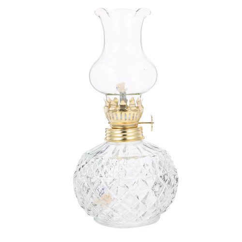 Portable glass kerosene lamp - portable,