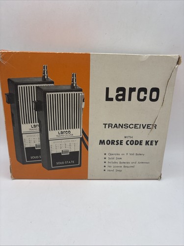 Vintage larco transceiver with - vintage,
