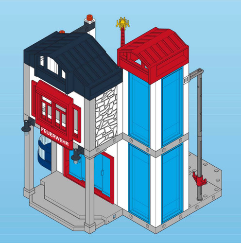 Playmobil 3885 fire station - playmobil,
