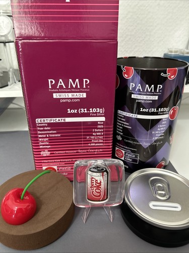 Pamp 1oz fine - fine, silver