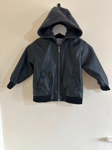 Girls biker leather - , jacket