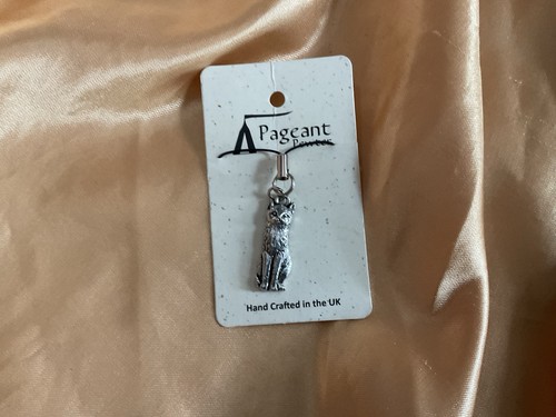 Pageant pewter cat - pageant, figurine