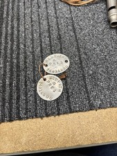 Ww2 British Identification Tags ( dog tags )
