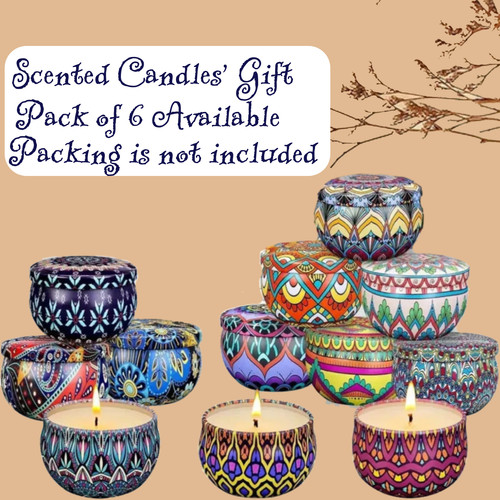 Scented candles gift set - candles,