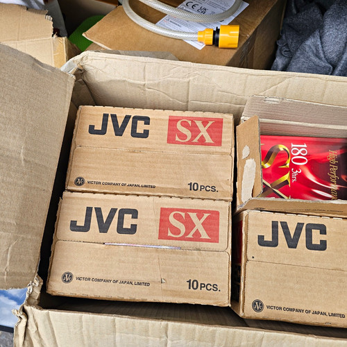 Jvc 180 vhs video cassette - sx,