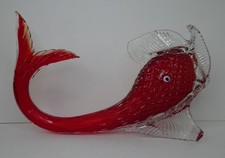 Vintage Large Handblown Red