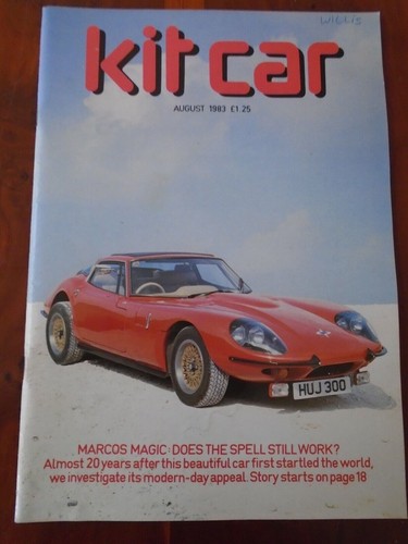 Kit car aug 1983 - car,